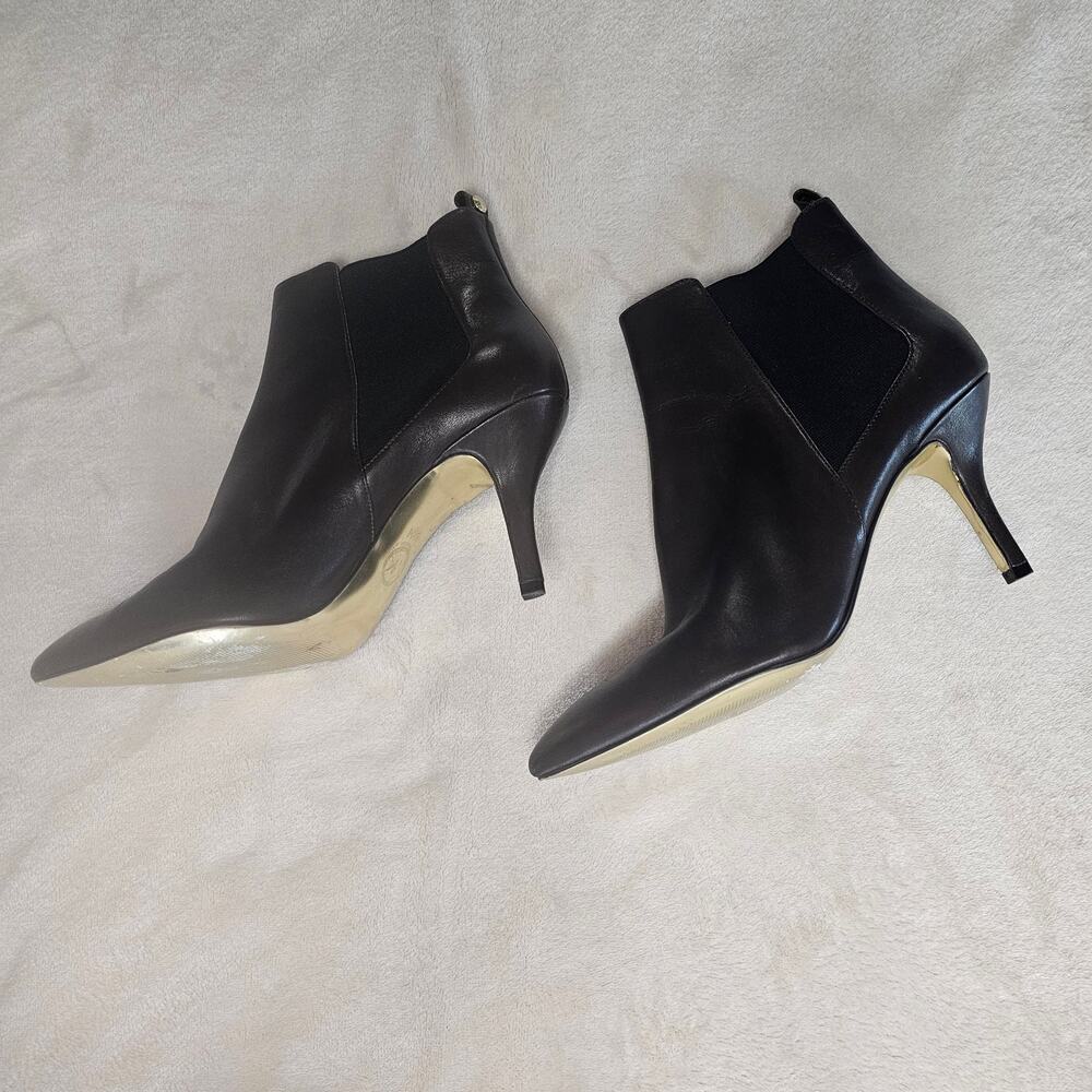 MICHAEL Michael Kors Women's Asbury Ankle Bootie Stiletto Size 8.5 Brown - Picture 3 of 12